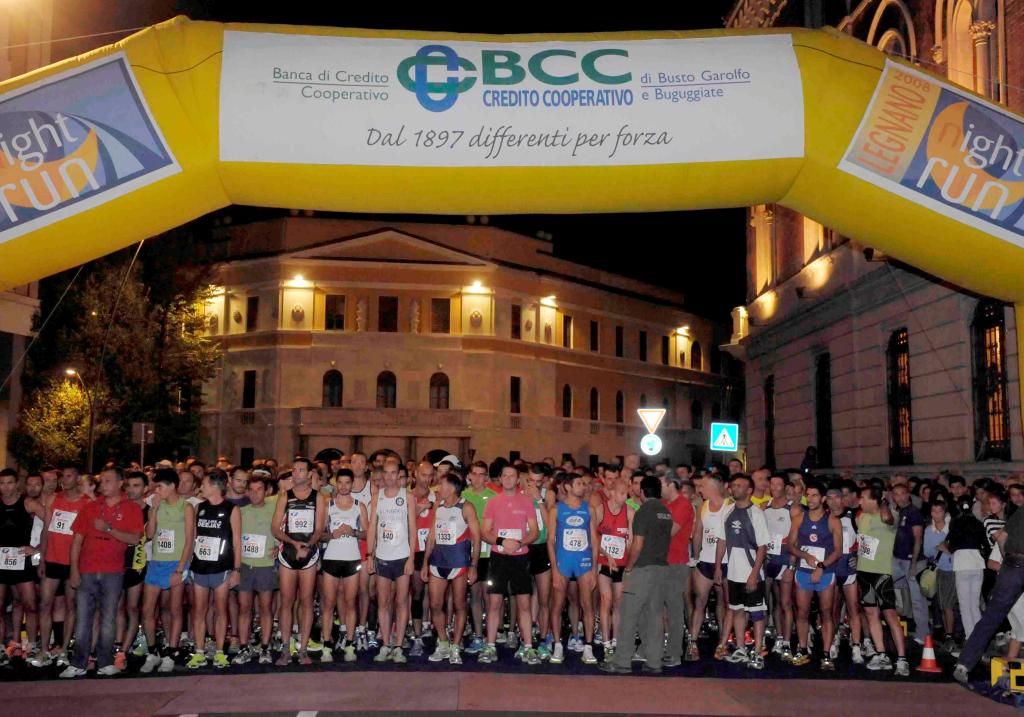 L'edizione 2012 della Legnano Night Run