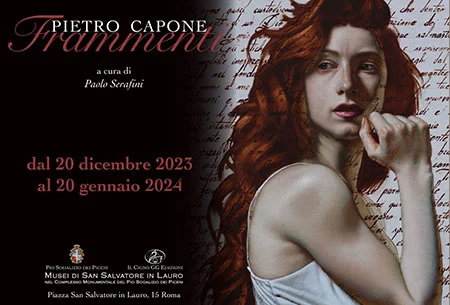 Immagine decorativa mostra di Pietro Capone a Roma
