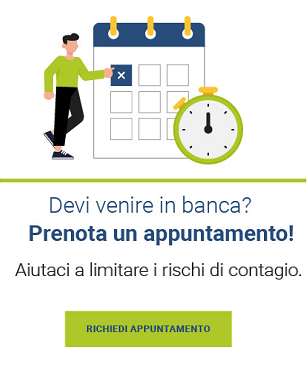 prenota un appuntamento in filiale