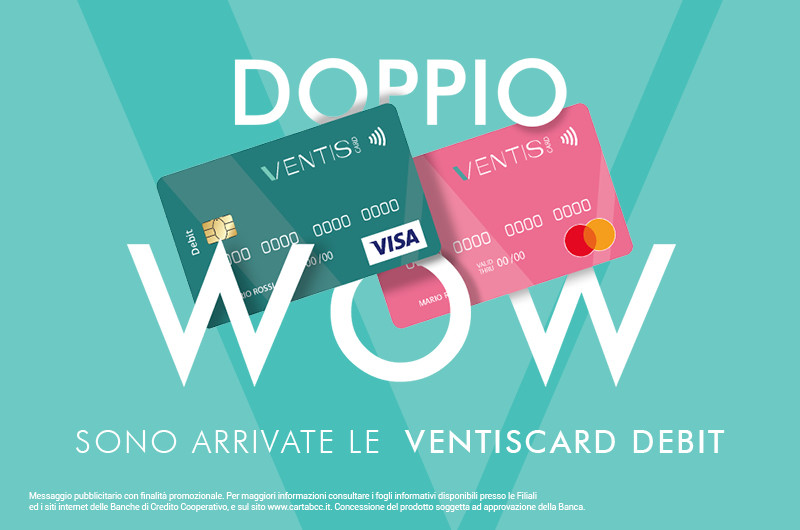 Bcc Udine Ventiscard Debit