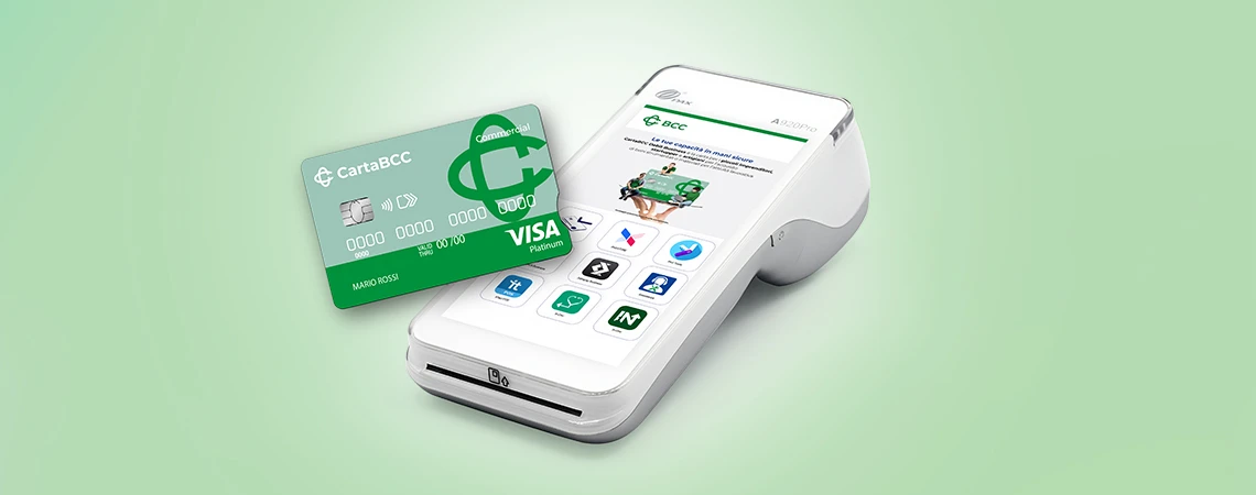 SmartPOS Connect e CartaBCC Debit Business