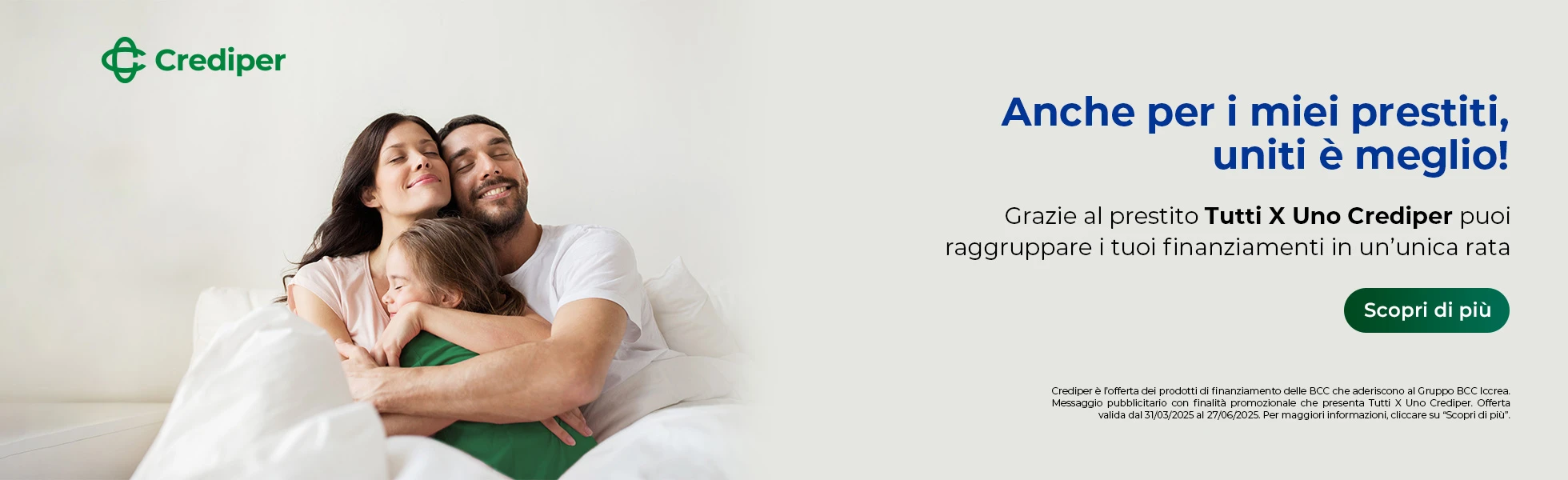 Crediper Tutti x Uno