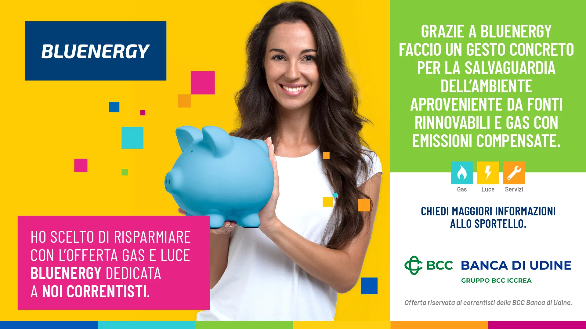 Bluenergy - Banca di Udine - banner grande 2023