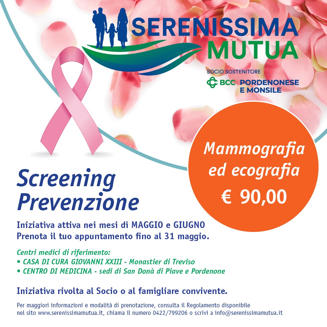 locandina screening mammografico