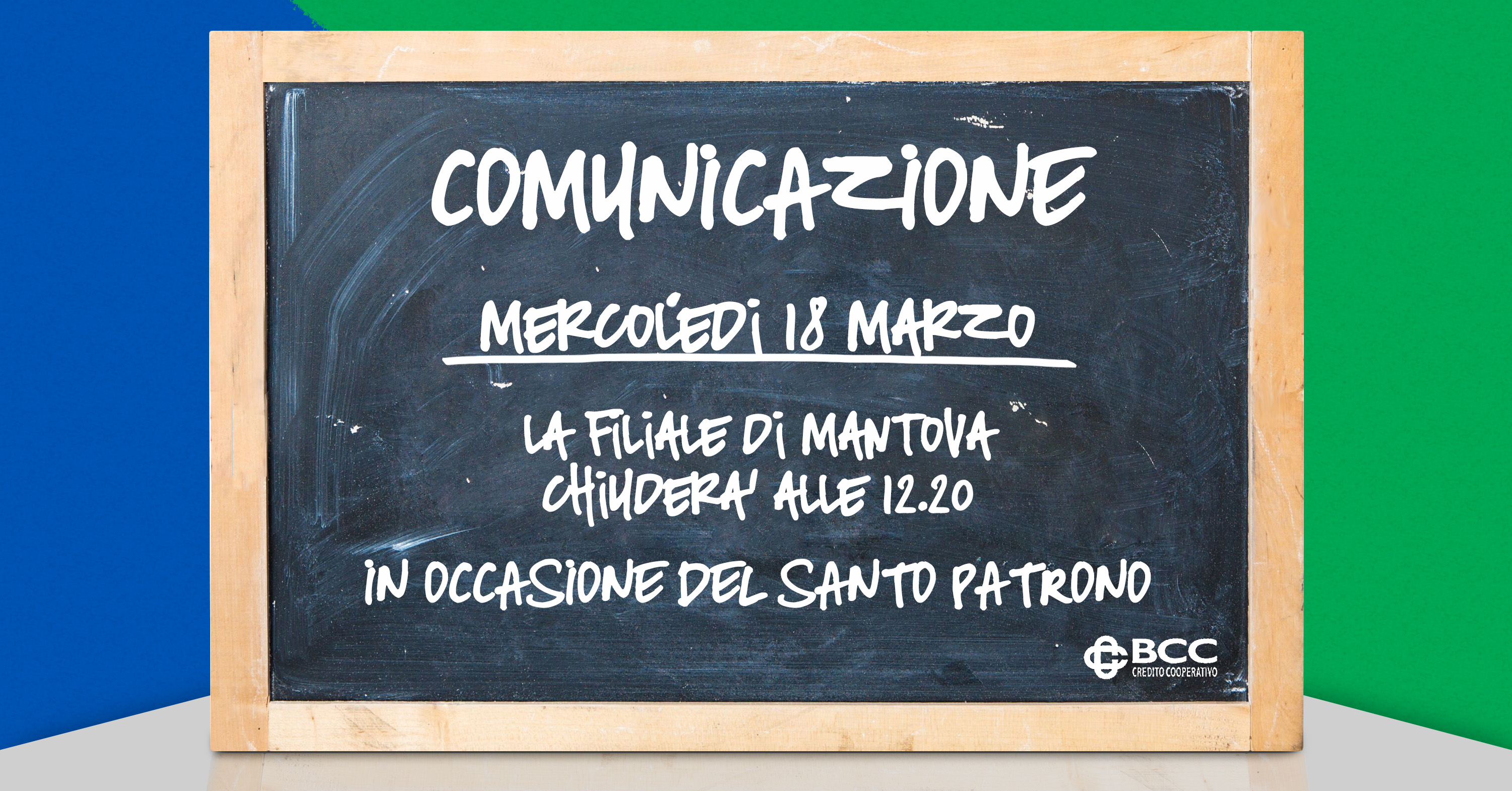 Lavagna per Patrono Mantova 2020