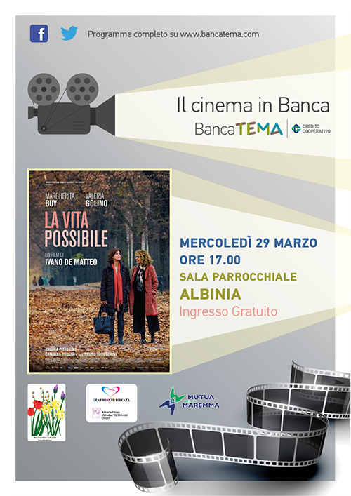 Locandina Cinema Albinia