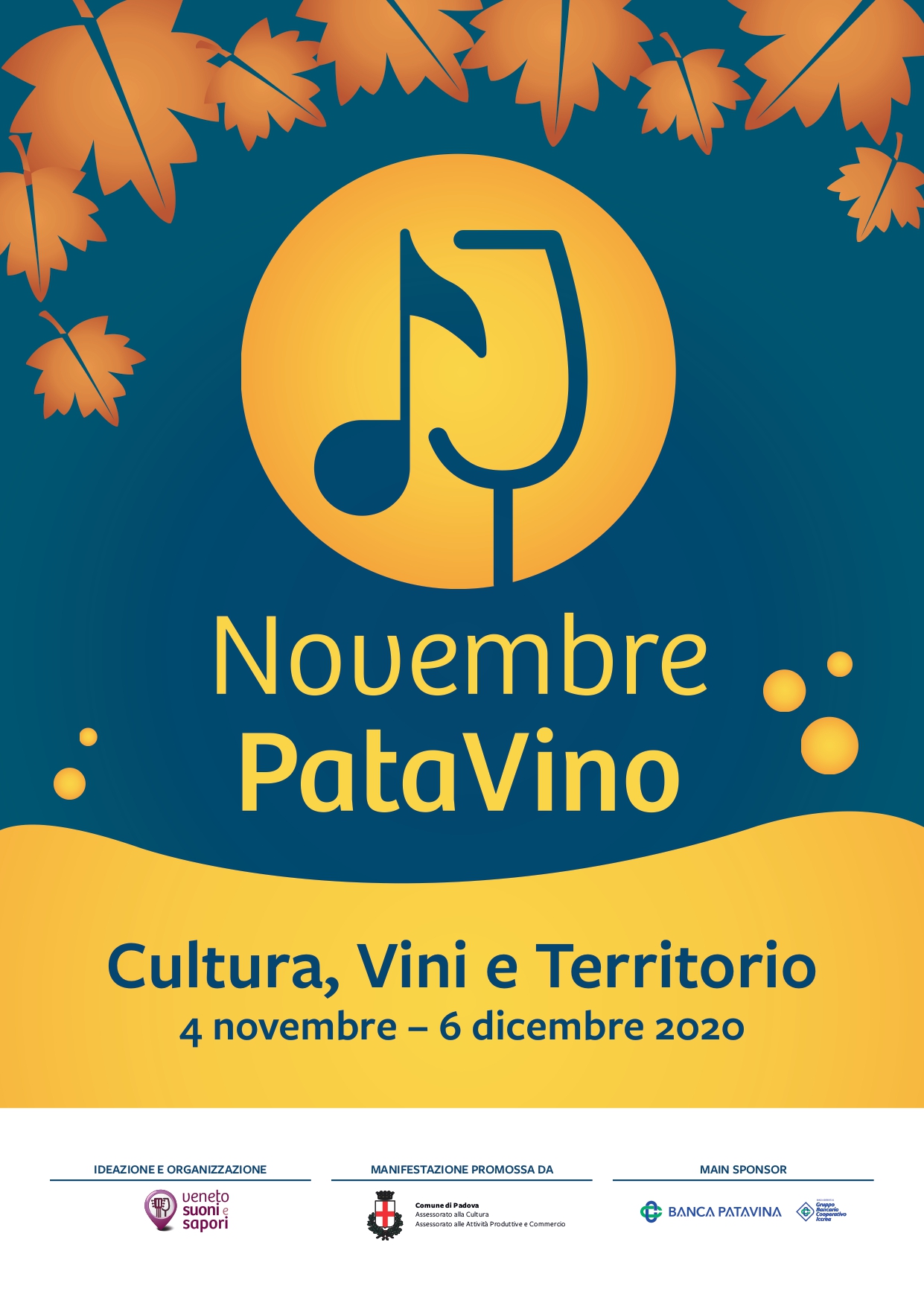 Novembre PataVino locandina