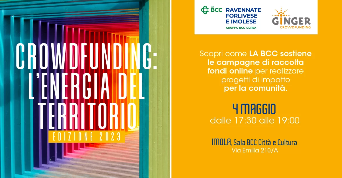 crowdfunding Imola LA BCC 04 05 2023