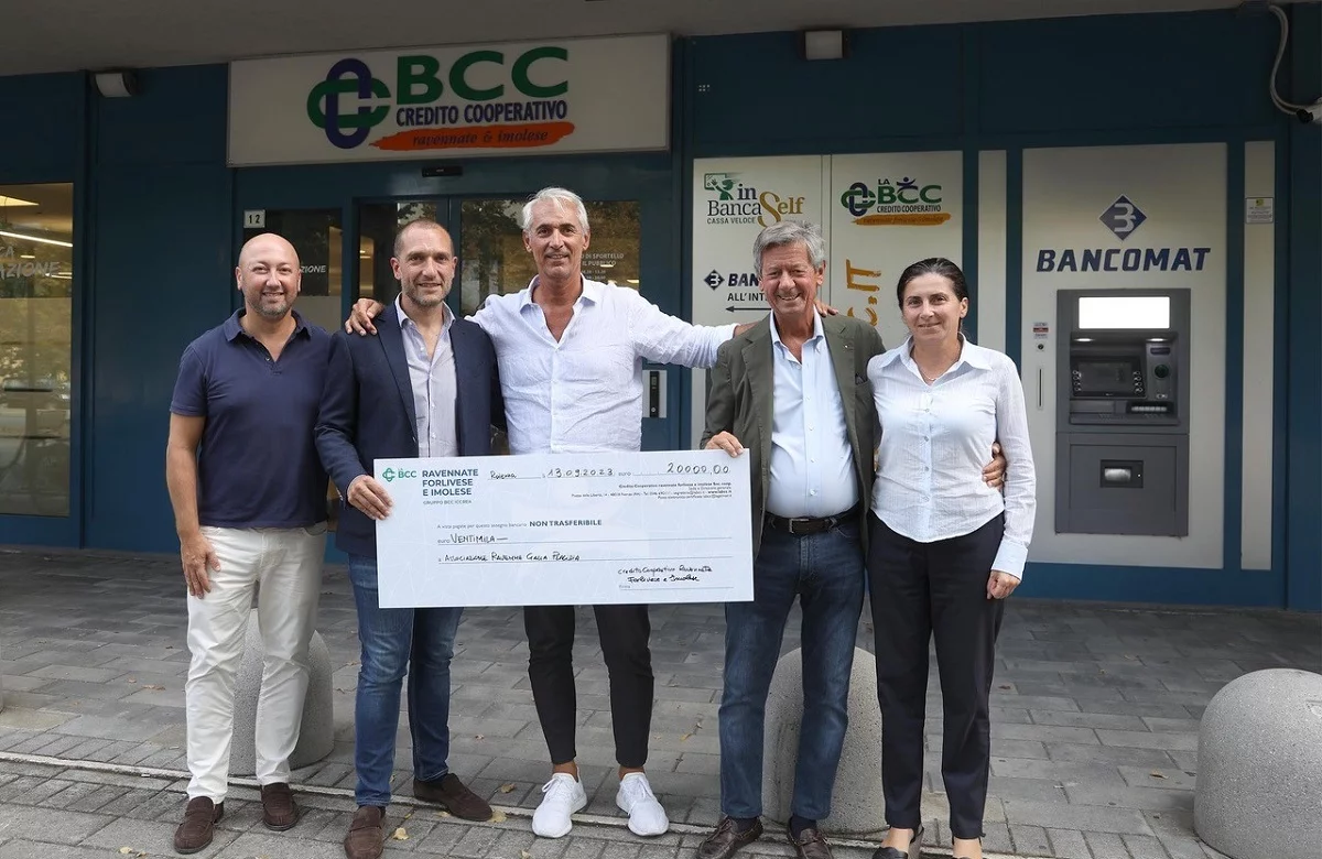 consegna contributo LA BCC a Galla Placidia