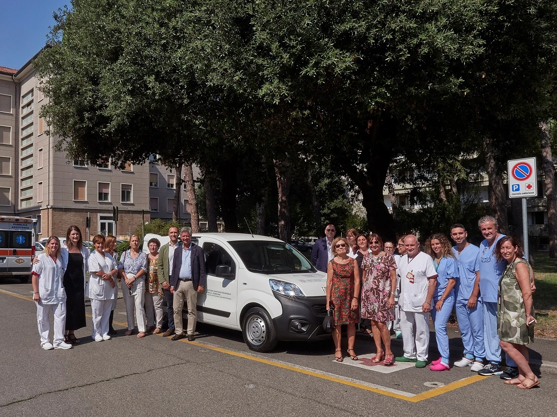 LA BCC e ALICe donano un Fiat Fiorino alla Radiologia dell’Ospedale Santa Maria delle Croci di Ravenna