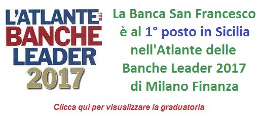 Banner Banche Leader 2017