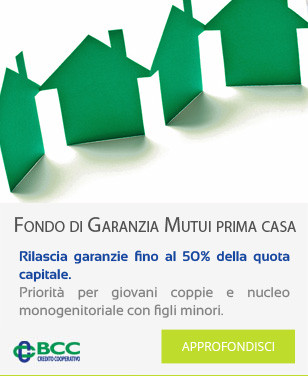 Banner Fondo di garanzia Mutui prima casa