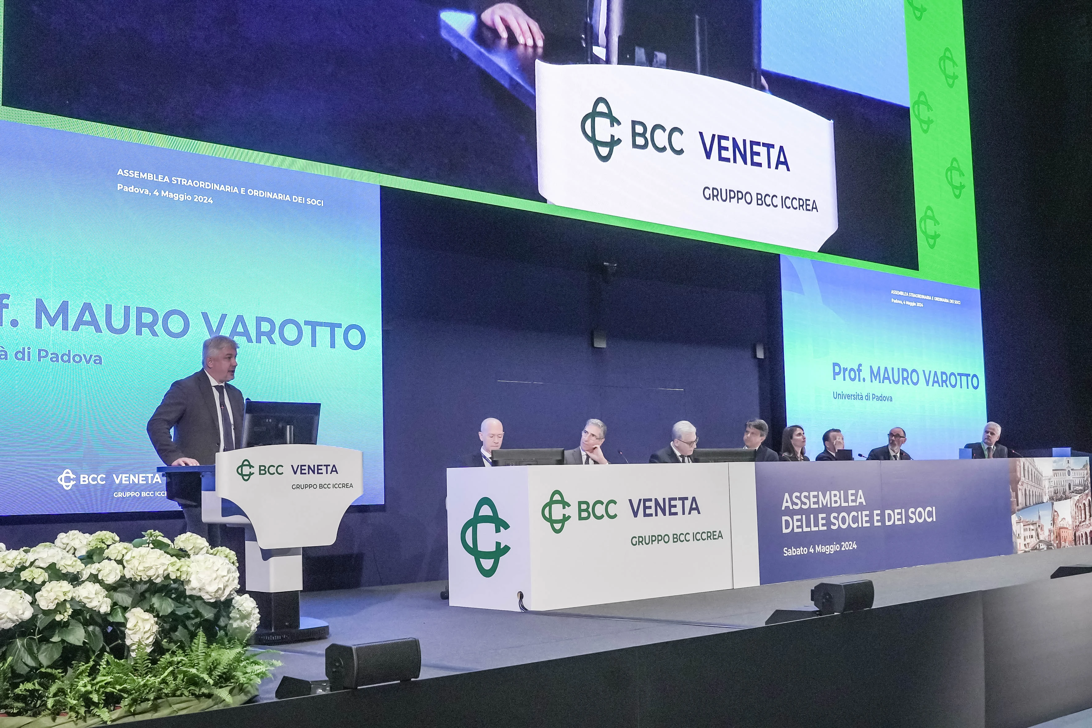 Ospiti Assemblea BCC Veneta