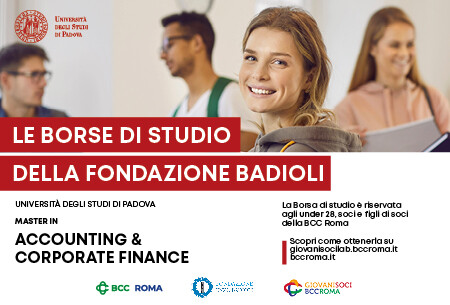 Immagine Borsa di studio Fondazione Badioli - Università di Padova