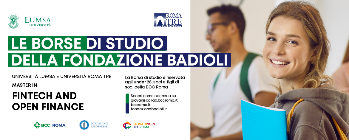 Borsa di studio Fondazione Badioli_Lumsa-UniTre