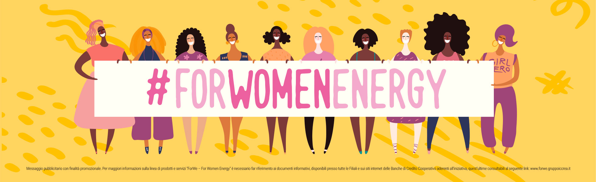 Banner For Women Energy