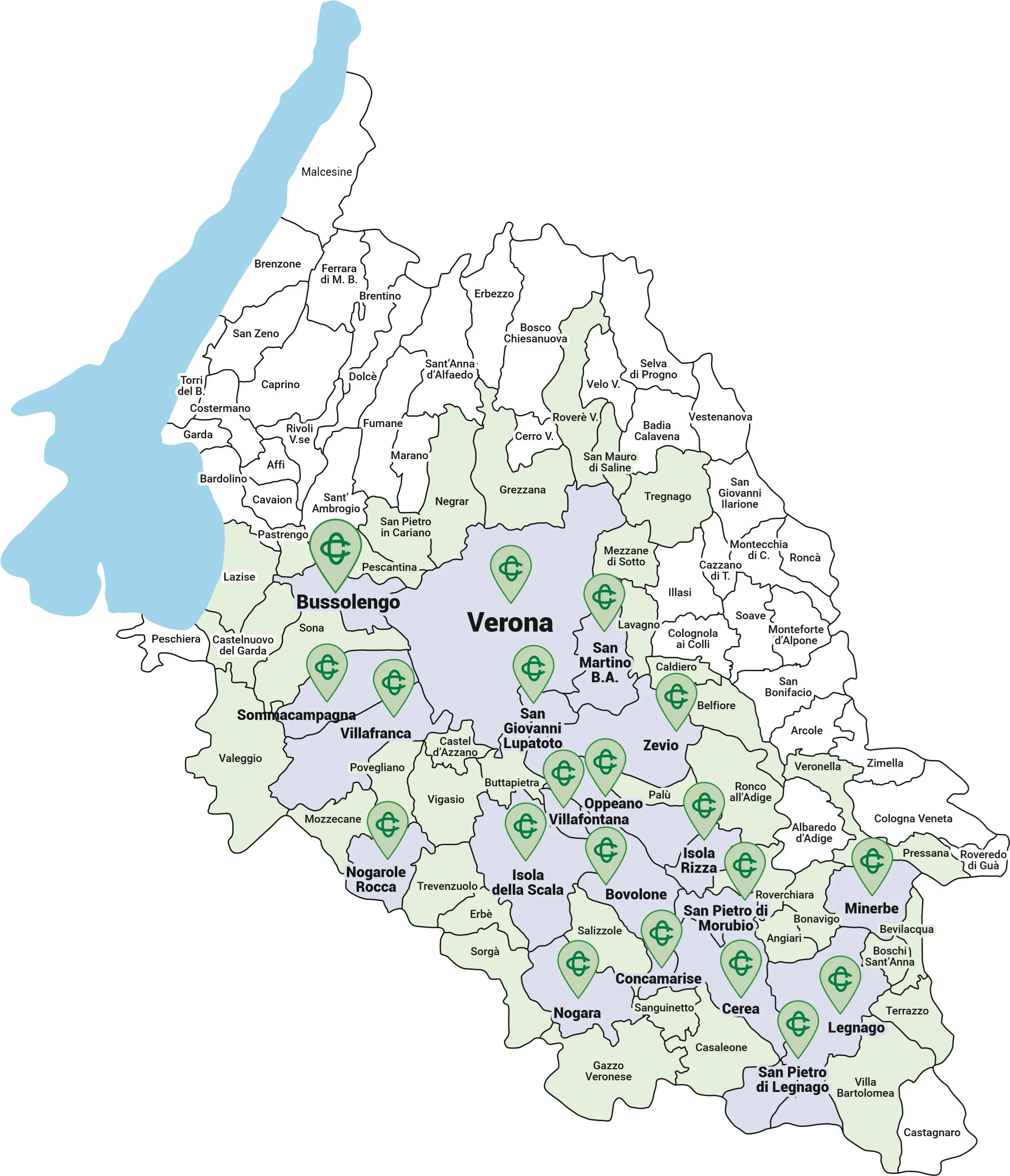 Mappa sportelli