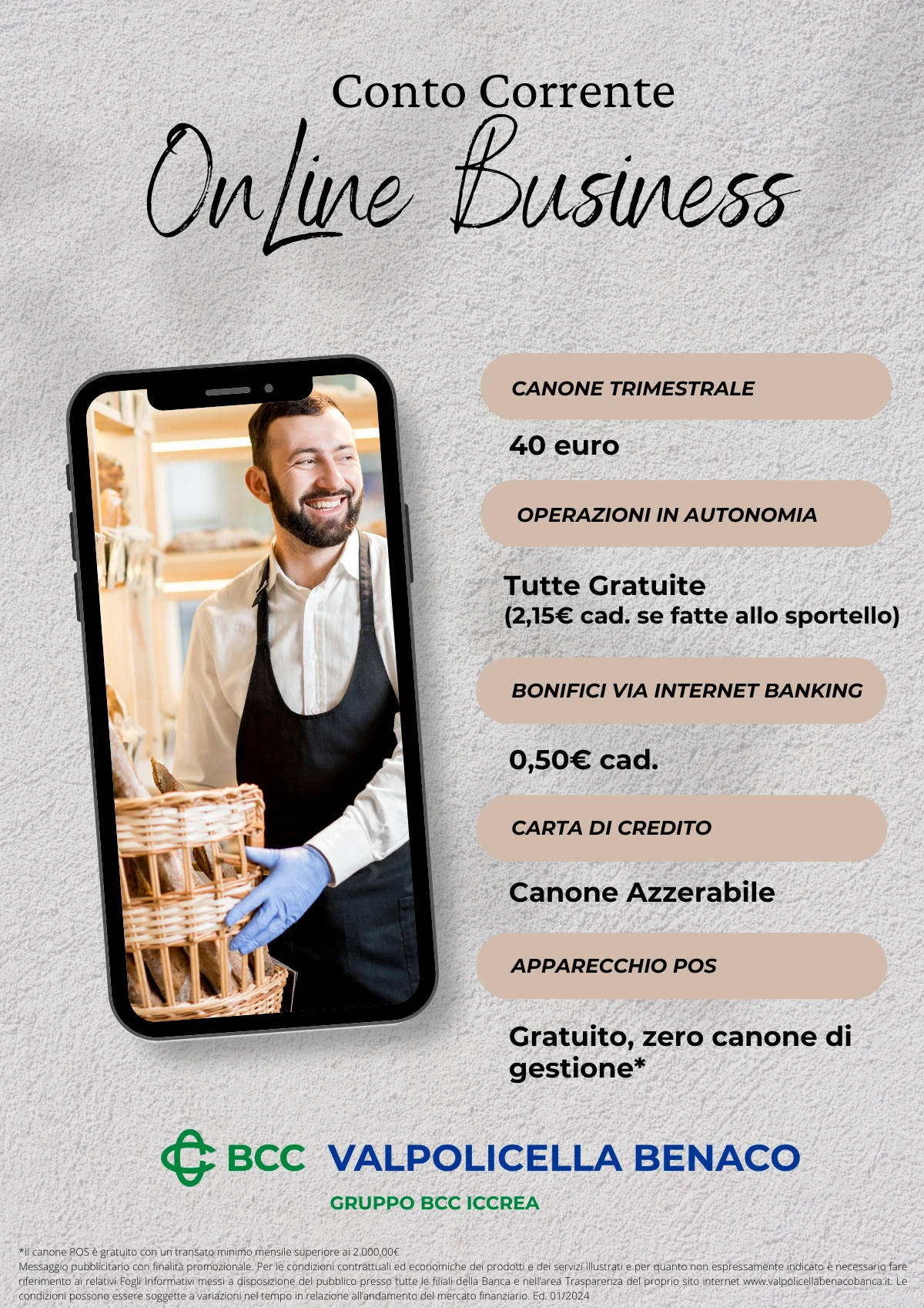 Conto OnLine Business 2024