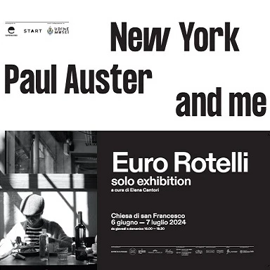 Euro Rotelli. New York Paul Auster and me