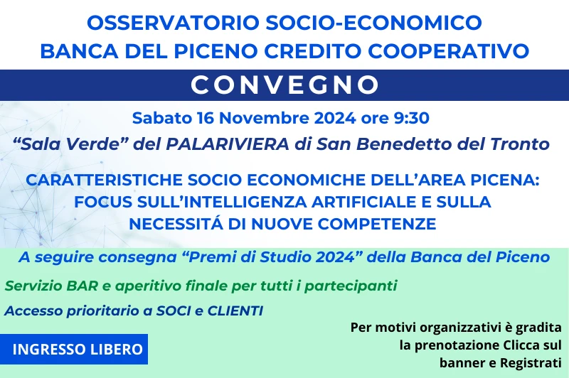 Convegno sull’ AI e Premi di Studio 2024