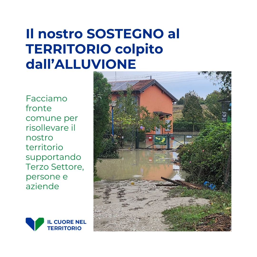 Supporto nelle comunità compite dall'alluvione