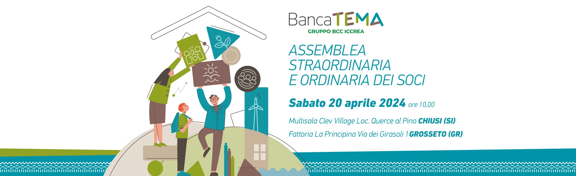 Banca TEMA - Assemblea Soci 2024 - Banner