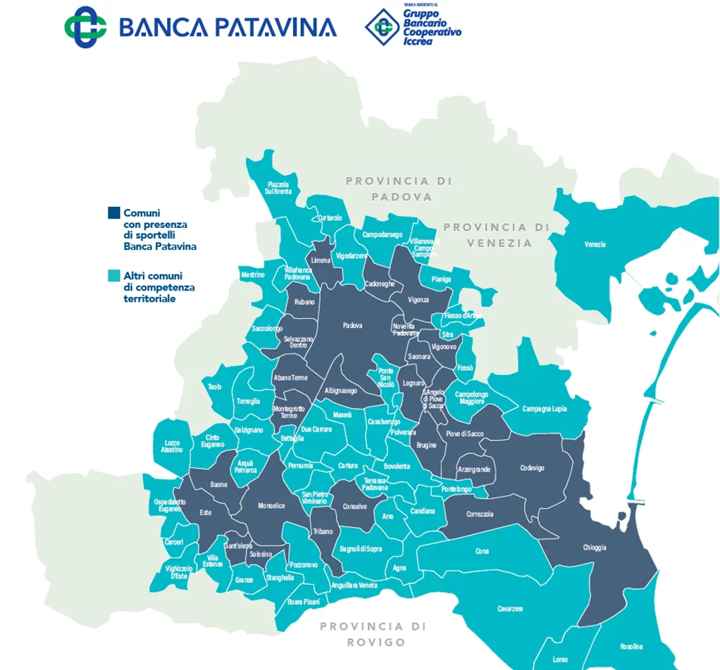 Mappa BCC Patavina 2022