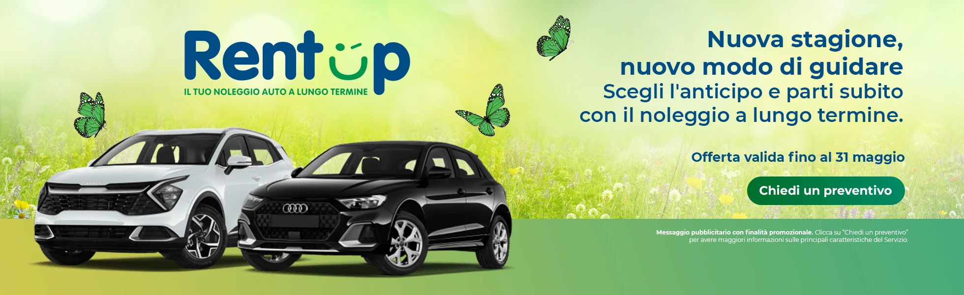RentUp campagna primavera
