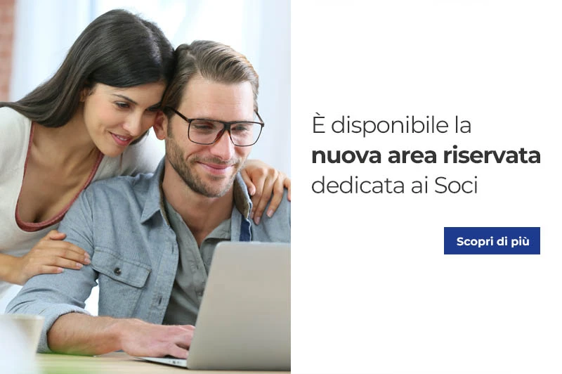 Nuova area riservata soci hp-website