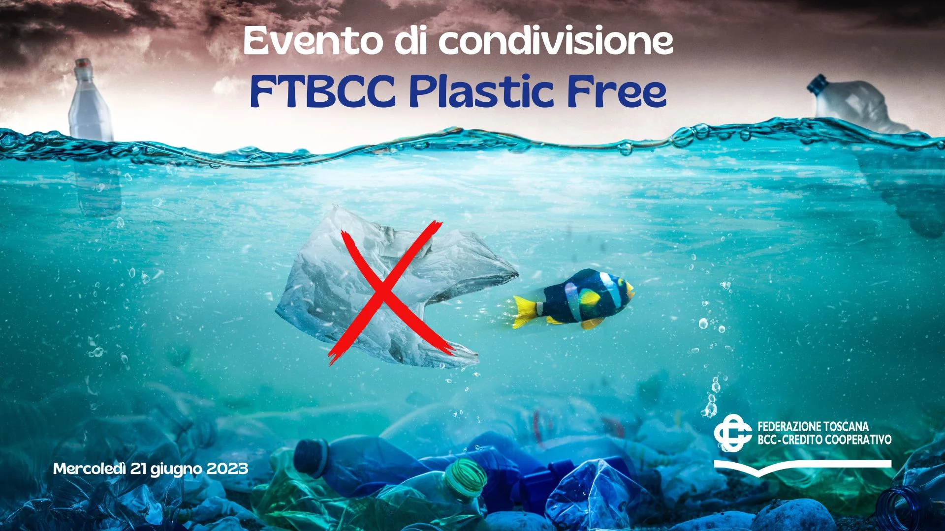 Locandina FTBCC Plastic Free