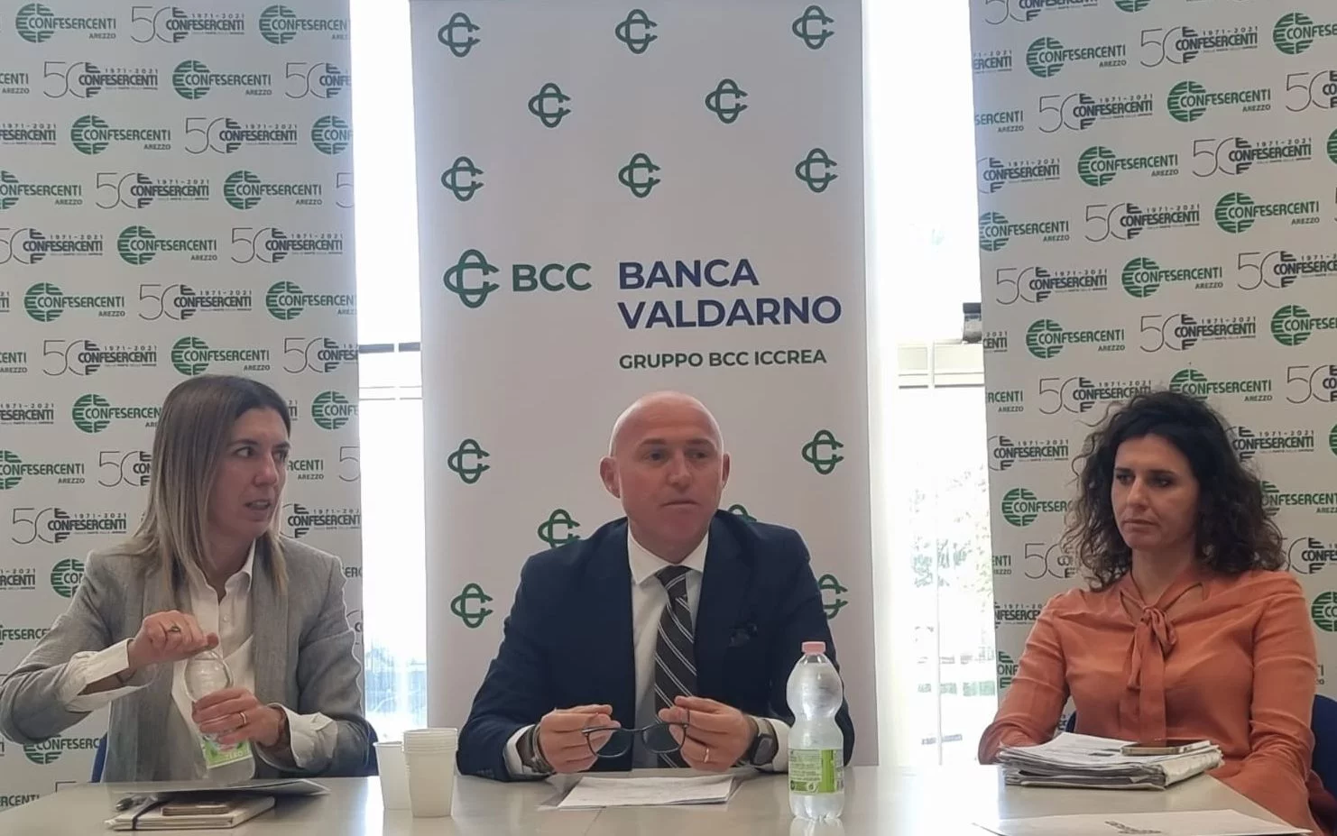Conferenza stampa Banca del Valdarno