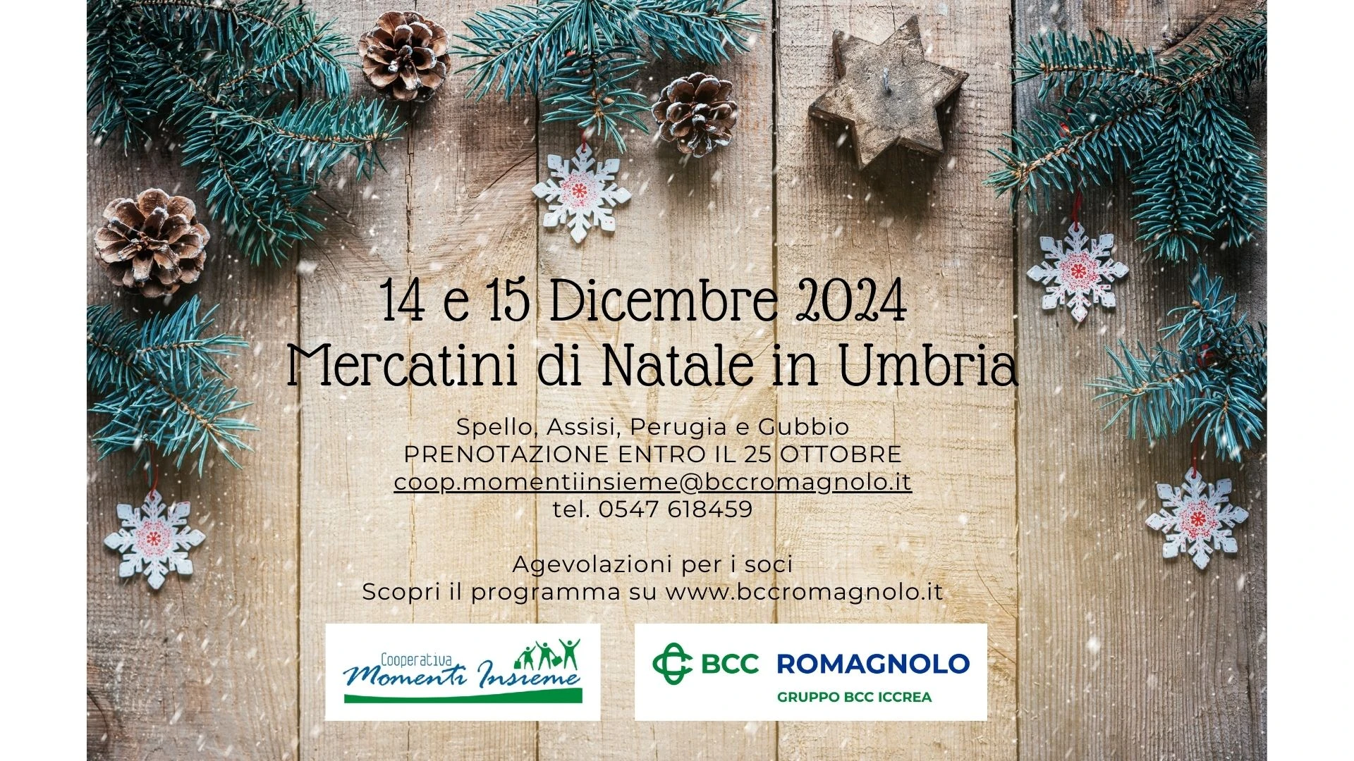 Mercatini di Natale UMBRIA 2024