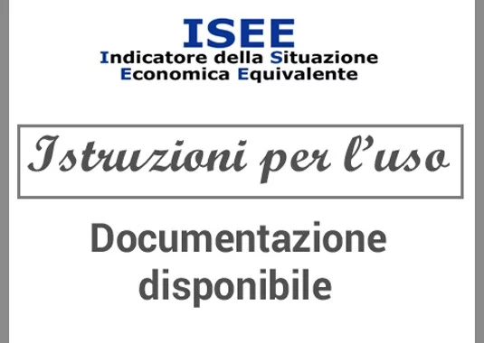 Documentazione ISEE - Istruzioni per l