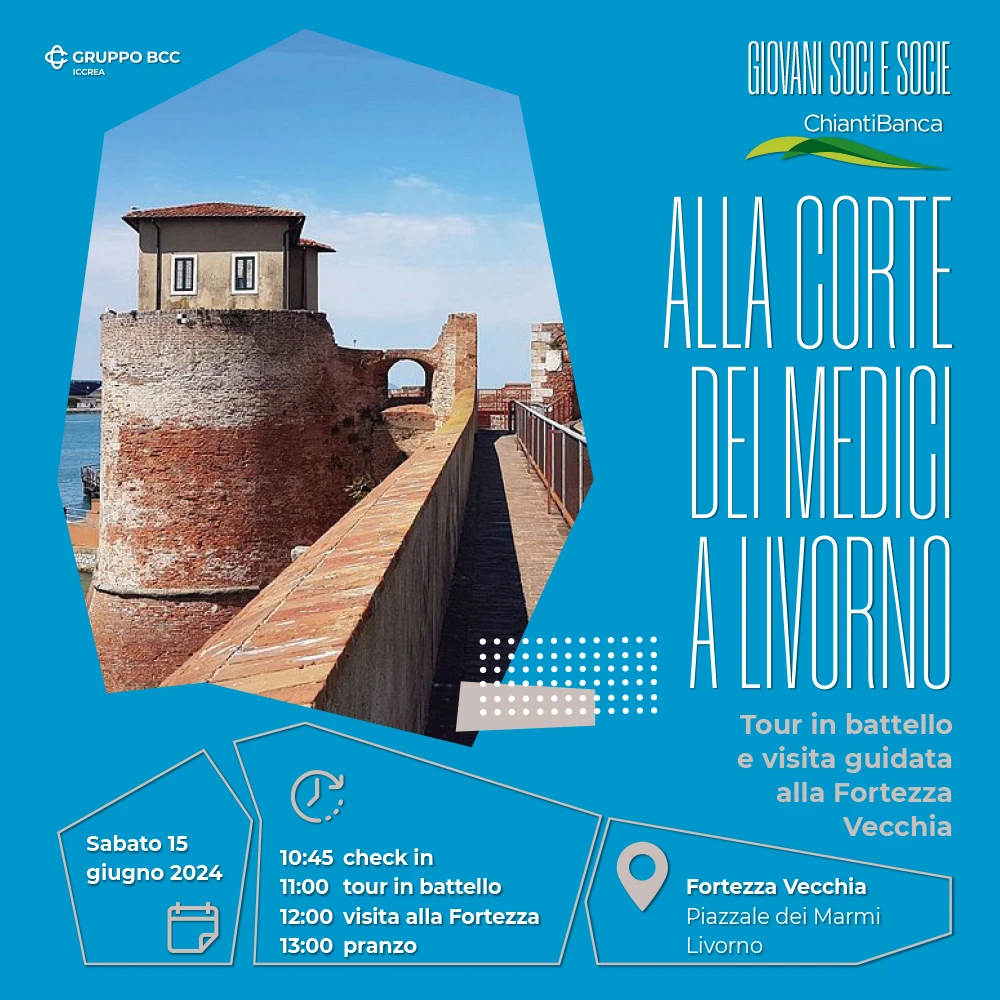 Alla Corte dei Medici a Livorno – Tour in battello e visita guidata alla Fortezza Vecchia
