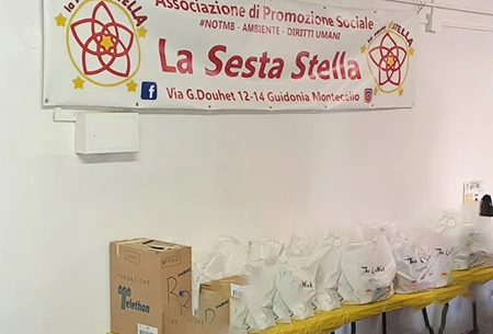 Guidonia Montecelio - Pacchi alimentari per le famiglie in difficoltà