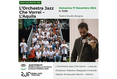 Roma - “L’Orchestra Jazz Che Vorrei” in concerto all’Auditorium