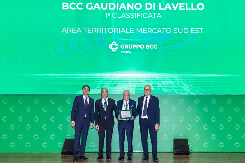 Premiazione Bcc GAUDIANO di Lavello