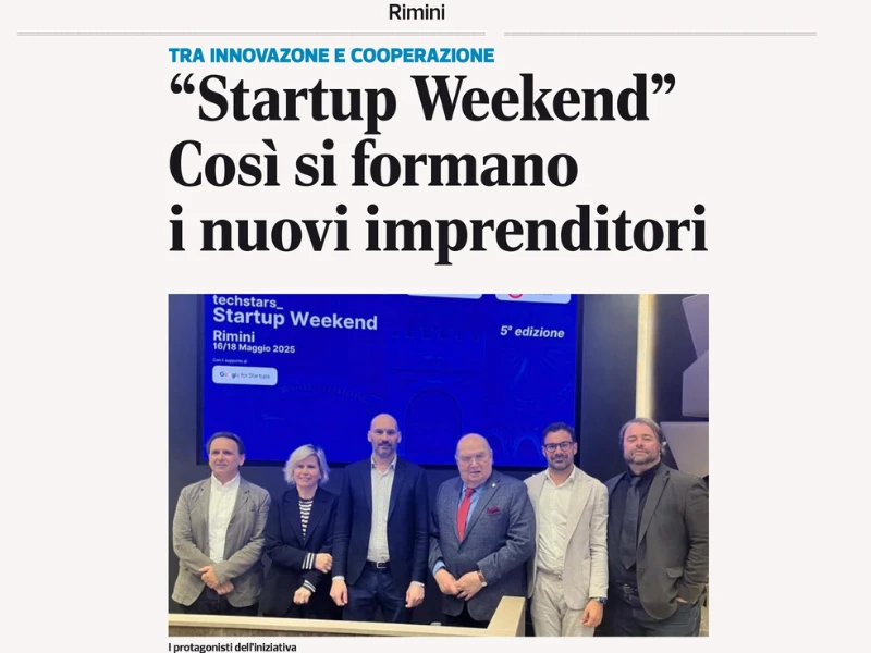 Startup Weekend Così si formano i nuovi imprenditori